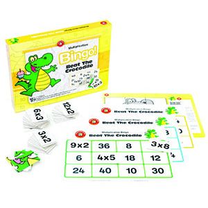 Beat the Crocodile (Multiplication Bingo)