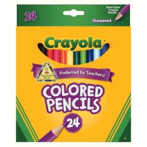 Crayola Coloured Pencils (Pack of 24)