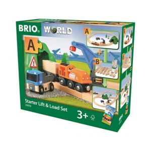BRIO Starter Lift & Load Set (19 pieces)
