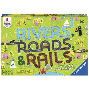 Ravensburger Game- Rivers, Roads & Rails