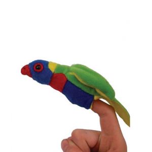 Rainbow Lorikeet Finger Puppet