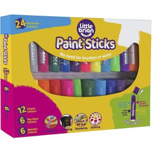 Little Brian Paint Sticks Assorted 24 Pack