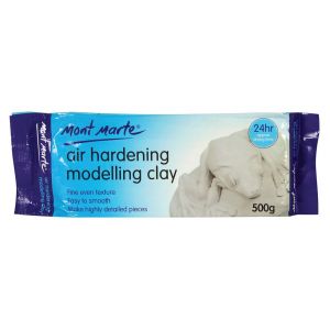 Air Hardening Modelling Clay White 500g 