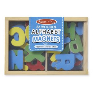 Melissa & Doug Wooden Alphabet Magnets