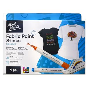 Fabric Paint Sticks 9pcs