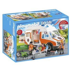 Playmobil Ambulance With Flashing Lights