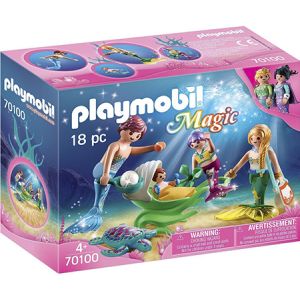 Playmobil Mermaid Family with Shell Stroller