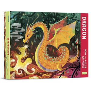 Sassi Book & Dragon Puzzle 100pc