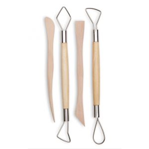 Wooden Modelling Tools 4pc